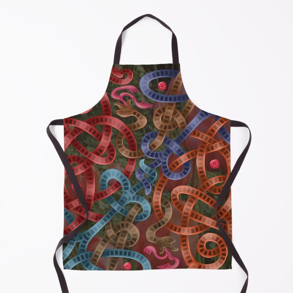 Item preview, LookViking Red-blue Jellinge Style Viking Pattern designed and sold by lookviking.