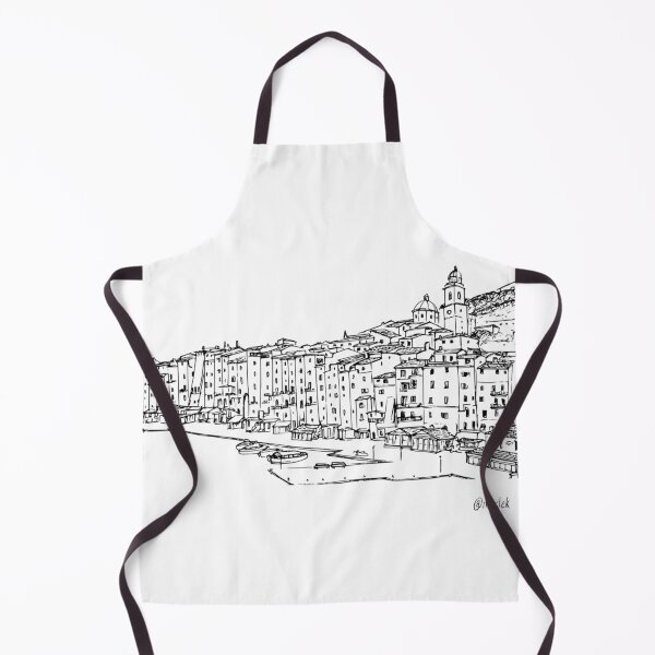 Item preview, Sketch of the beautiful Italian city: Portovenere designed and sold by nniclek.
