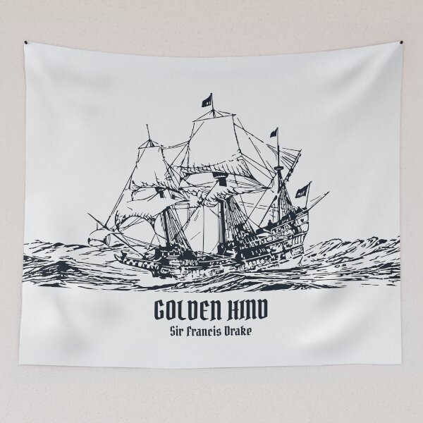 Item preview, Golden Hind – Sir Francis Drake designed and sold by Lakeric Cityscapes.