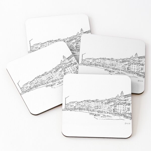 Item preview, Sketch of the beautiful Italian city: Portovenere designed and sold by nniclek.