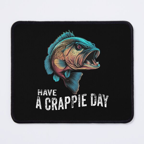 Item preview, Have A Crappie Day - Vintage Sunset Fishing designed and sold by Smix Pixels.