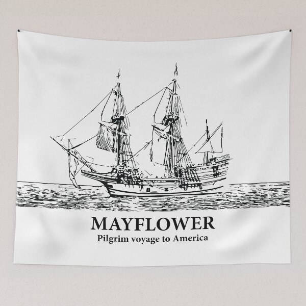 Item preview, Mayflower Ship designed and sold by Lakeric Cityscapes.