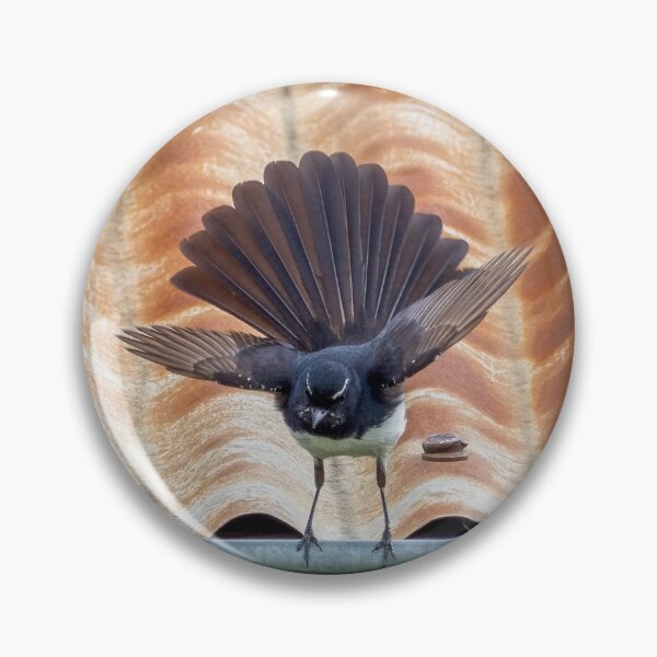 Item preview, Willie Wagtail (Rhipidura leucophrys). Jondaryan. designed and sold by Robert Ashdown.