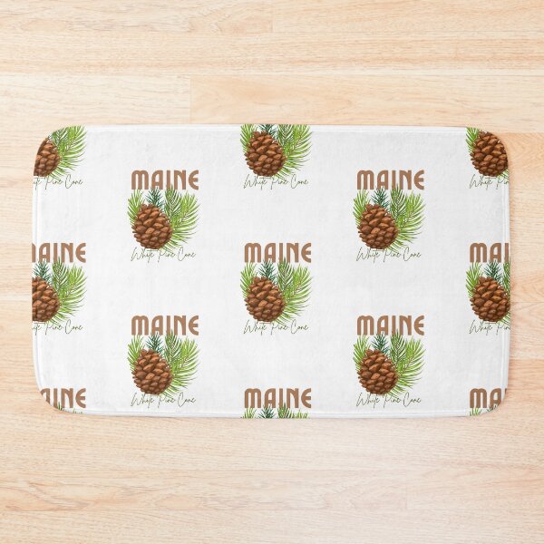 Item preview, Maine White Pine Cone State Flower Classic T-shirt Sticker designed and sold by ThinkNature!.