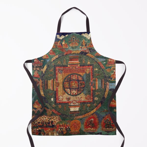 Item preview, Mandala 215 Guhyasamaja Buddhist Deity Manjuvajra 1600s designed and sold by GuyBlank.