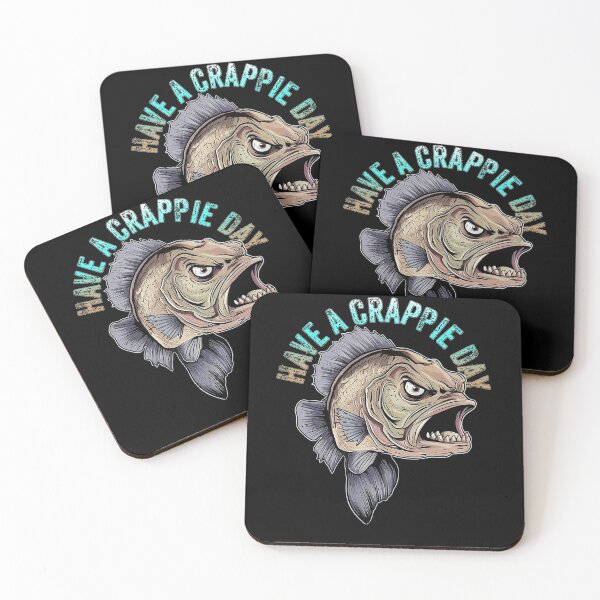 Item preview, Have A Crappie Day - Angry Crappie Fish  designed and sold by Smix Pixels.