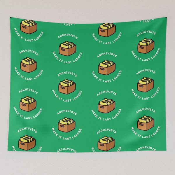 Item preview, Archivists Make It Last Longer designed and sold by static-cat.