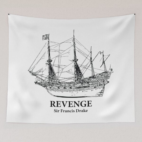 Item preview, Revenge – Sir Francis Drake designed and sold by Lakeric Cityscapes.
