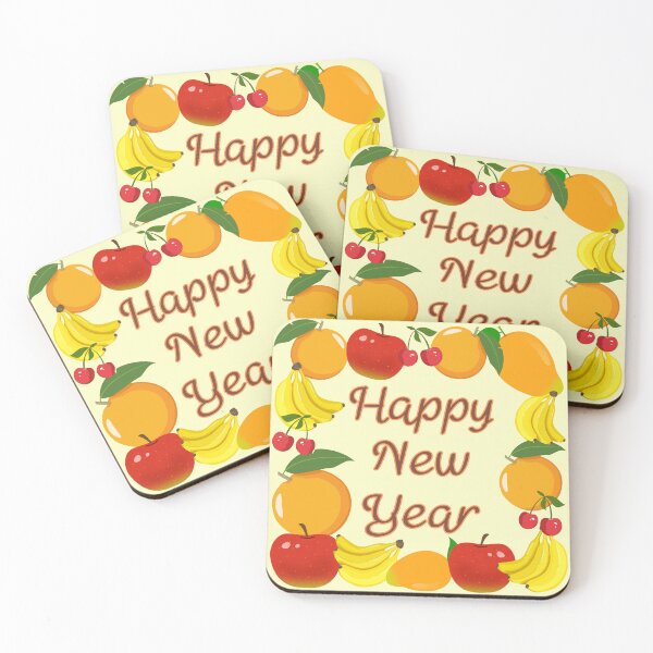 Item preview, Happy new year : Fruit designed and sold by VeenyOcicat.