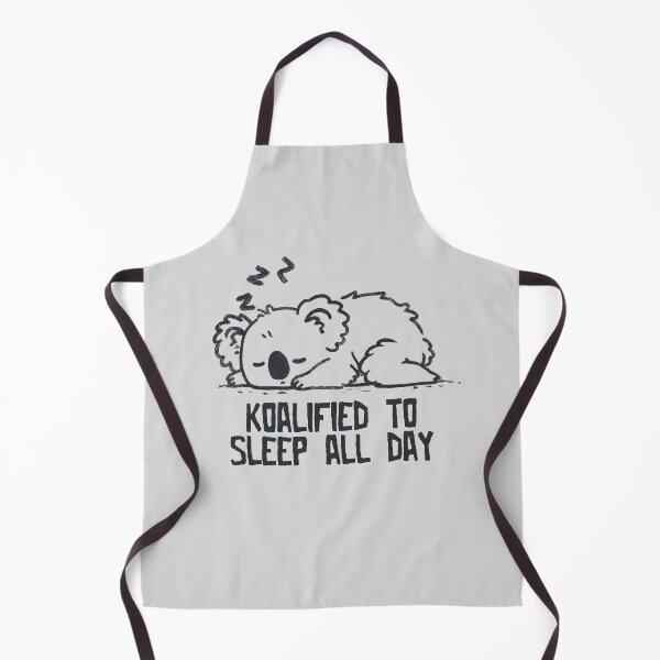 Item preview, Koalified To Sleep All Day - Funny Cute Sarcasm Lazy Koala Gift designed and sold by koalateess.
