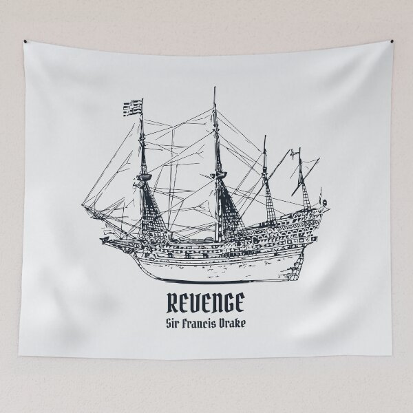 Item preview, Revenge – Sir Francis Drake designed and sold by Lakeric Cityscapes.