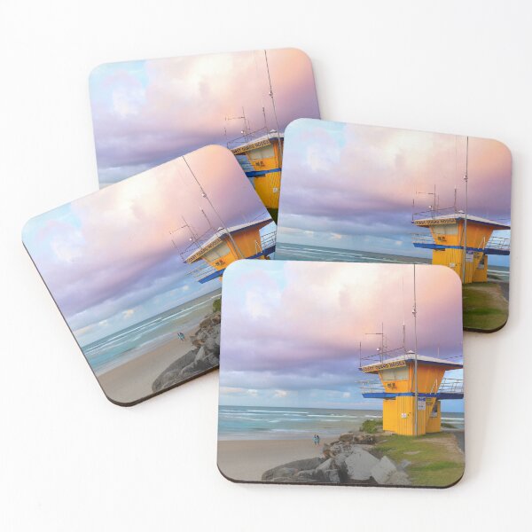 Item preview, Coast Guard Noosa Sunset - Noosa River Mouth designed and sold by Adam Gormley.