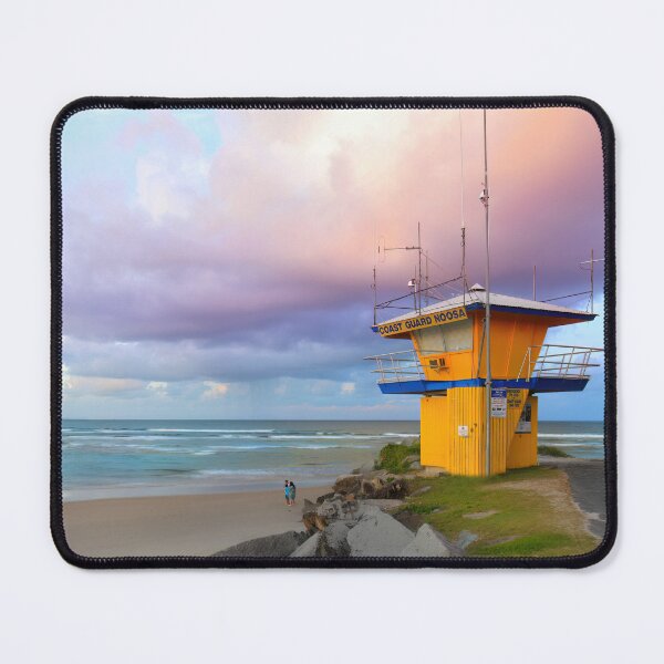 Item preview, Coast Guard Noosa Sunset - Noosa River Mouth designed and sold by Adam Gormley.