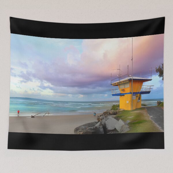Item preview, Coast Guard Noosa Sunset - Noosa River Mouth designed and sold by Adam Gormley.