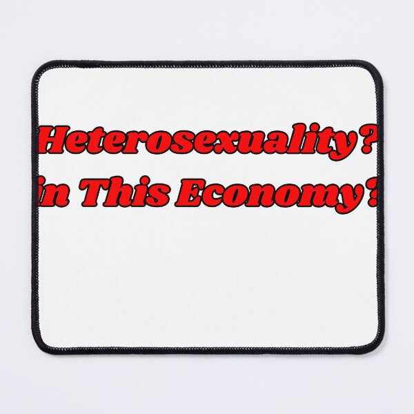 Item preview, Heterosexuality in This Economy? Waterproof Sticker, Pride Stickers, LGBTQ+ Gifts, Pride Gifts, Queer Stickers, LGBTQ Stickers designed and sold by Fresh Clothes.