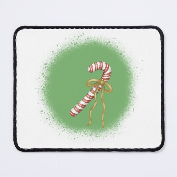 Item preview, Red Candy Cane with Bow designed and sold by stewedtomatoes.