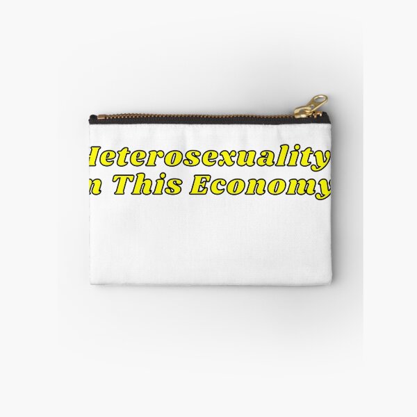 Item preview, Heterosexuality in This Economy? Waterproof Sticker, Pride Stickers, LGBTQ+ Gifts, Pride Gifts, Queer Stickers, LGBTQ Stickers designed and sold by Fresh Clothes.