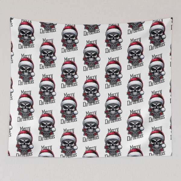 Item preview, Christmas Skull designed and sold by JrSkDesign ✅ .