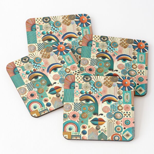 Item preview, Eclectic Maximalism Facial Expression designed and sold by Myra365Art.