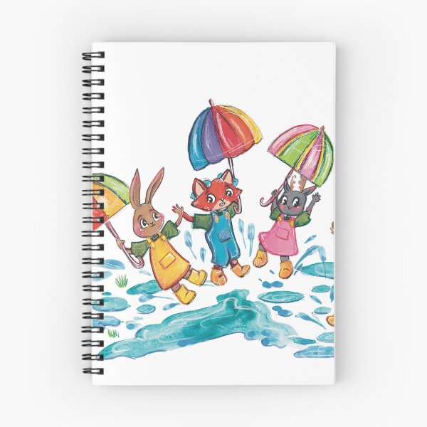 Item preview, Dancing in the Rain with Forest School and Friends  designed and sold by Emclemmie.