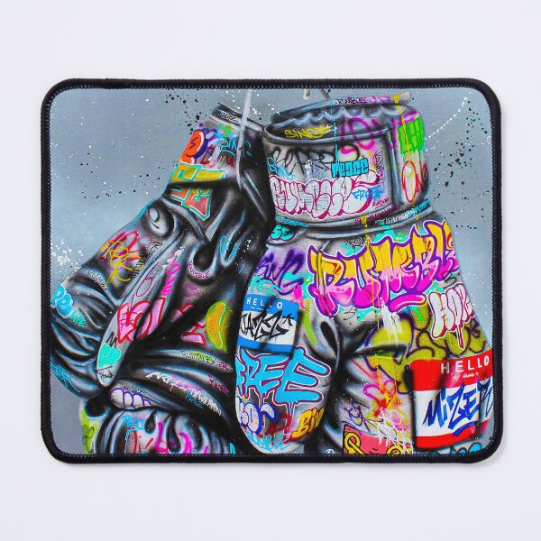 Item preview, Banksy Boxing Gloves designed and sold by ByOxCe.