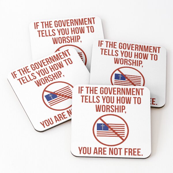 Item preview, If the government tells you how to worship, you are not free  designed and sold by Rachel the Artist .