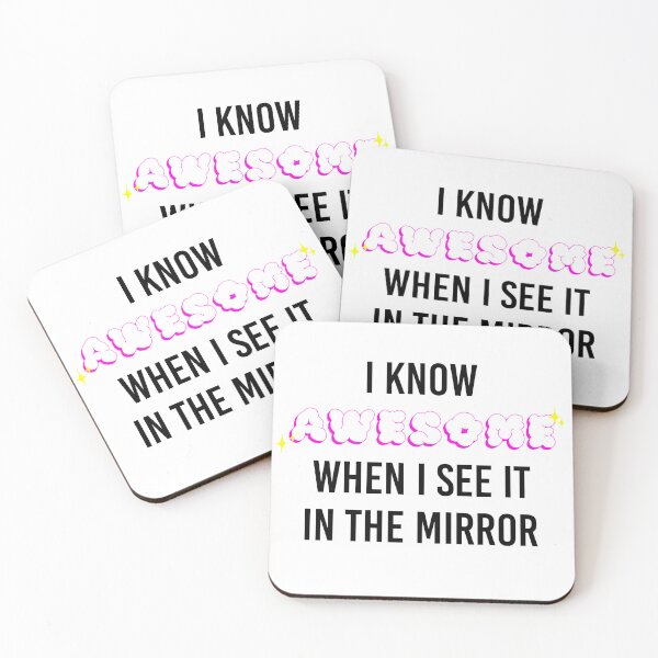 Item preview, I know awesome when I see it in the mirror designed and sold by edensmanoir.