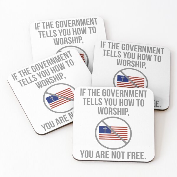 Item preview, If the government tells you how to worship, you are not free  designed and sold by Rachel the Artist .