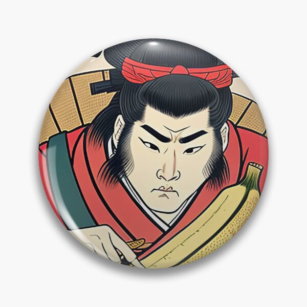 Item preview, Samurai and Banana #2 designed and sold by Daveidaho.