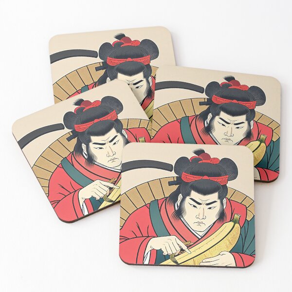 Item preview, Samurai and Banana #2 designed and sold by Daveidaho.