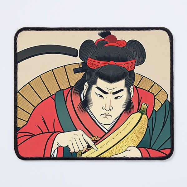 Item preview, Samurai and Banana #2 designed and sold by Daveidaho.