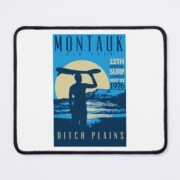 Item preview, Montauk Surf Poster & Art designed and sold by Hungry Hungry Buffalo.