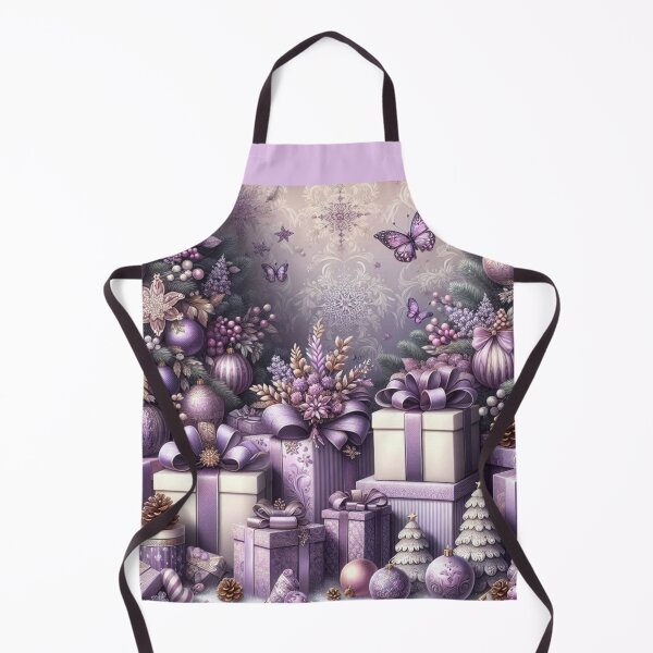 Item preview, Lilac & Damask With Christmas Cheer designed and sold by DesignsByPrnces.