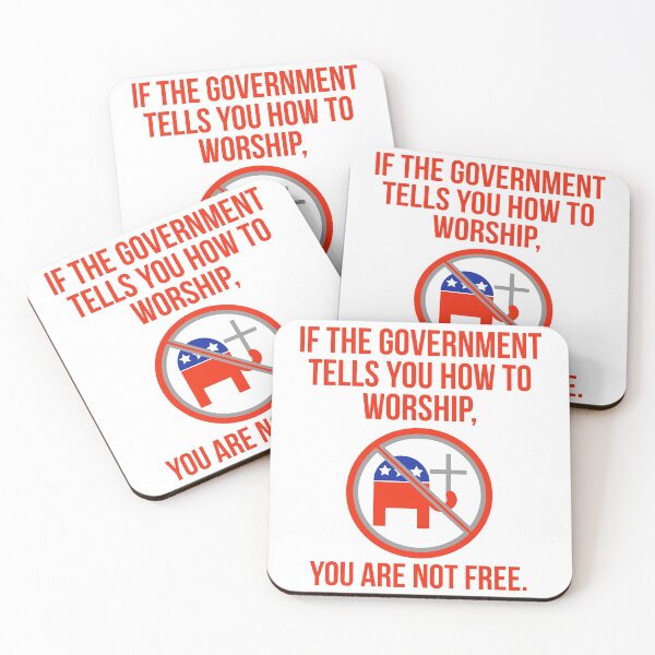 Item preview, If the government tells you how to worship, you are not free  designed and sold by Rachel the Artist .