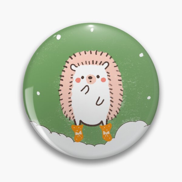 Item preview, A hedgehog in the snow designed and sold by giraffteee.