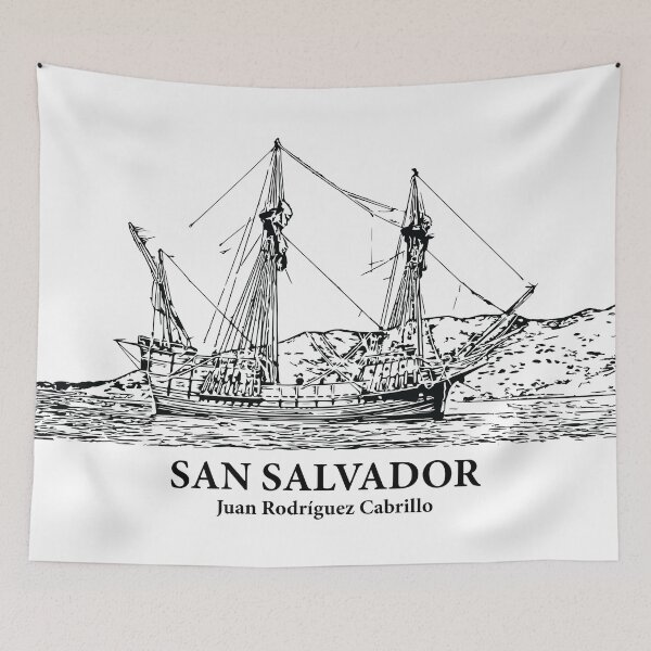 Item preview, San Salvador - Juan Rodríguez Cabrillo designed and sold by Lakeric Cityscapes.