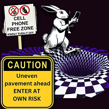 Artwork thumbnail, Gone Down A Rabbit Hole by FileStyle