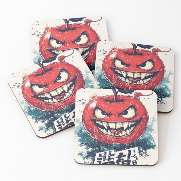 Item preview, Apple Monster: Sweet but Spooky 魔法の支配 designed and sold by PrintsByFrank.