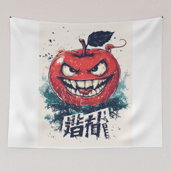 Item preview, Apple Monster: Sweet but Spooky 魔法の支配 designed and sold by PrintsByFrank.