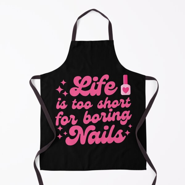 Item preview, Nail Art Lover Life is Too Short for Boring Nails Manicure Enthusiast designed and sold by MouDantArts.