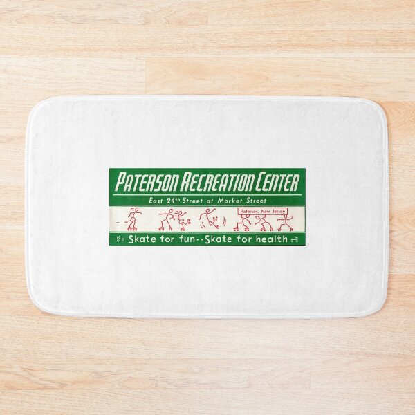 Item preview, Paterson Recreation Center Paterson New Jersey Roller Skating Rink Sticker Decal Label Design 2 designed and sold by tislord.