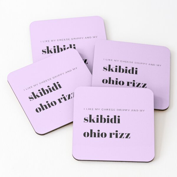 Item preview, Skibidi Ohio Rizz and Drippy Cheese designed and sold by Femme Pastel Collective.