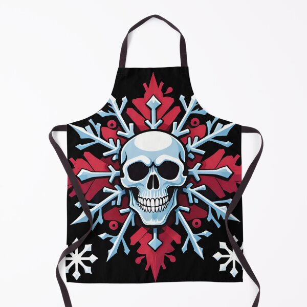 Item preview, Christmas design skull snowflake designed and sold by Heaven Welch.