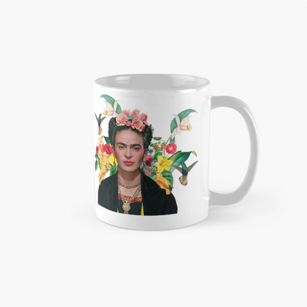 Item preview, Frida Kahlo and Flowers Exotic parrots Hummingbird ,Frida Kahlo designed and sold by TeeARTHY.