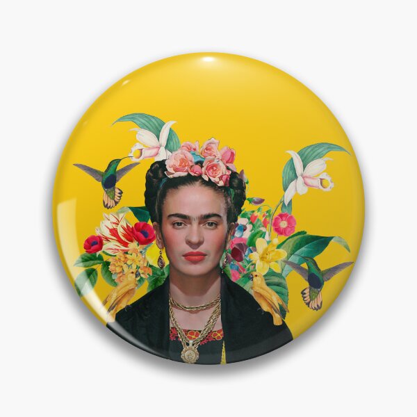 Item preview, Frida Kahlo and Flowers Exotic parrots Hummingbird ,Frida Kahlo designed and sold by TeeARTHY.