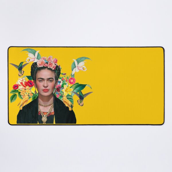 Item preview, Frida Kahlo and Flowers Exotic parrots Hummingbird ,Frida Kahlo designed and sold by TeeARTHY.