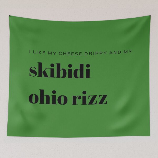 Item preview, Skibidi Ohio Rizz and Drippy Cheese designed and sold by Femme Pastel Collective.