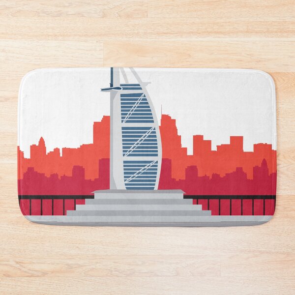 Artikelvorschau, Burj Al Arab Wahrzeichen Design Vektor entworfen und verkauft von andriassaputro.