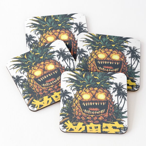 Item preview, Pineapple Monster: Spiky and Playful Creature 魔法の支配 designed and sold by PrintsByFrank.