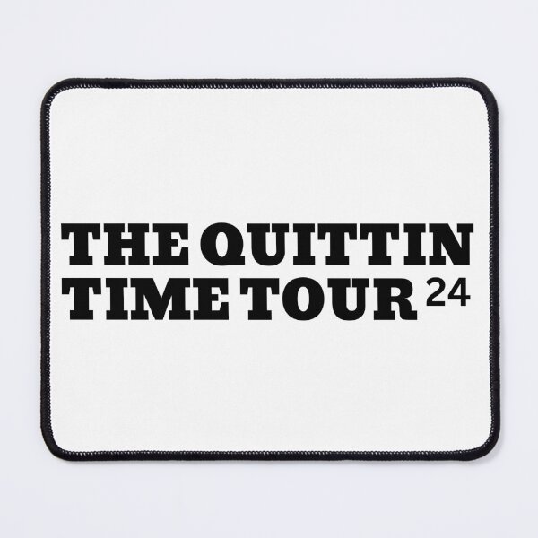 Item preview, The Quitting Time Tour 2024 Music Artwork designed and sold by apixelwall.